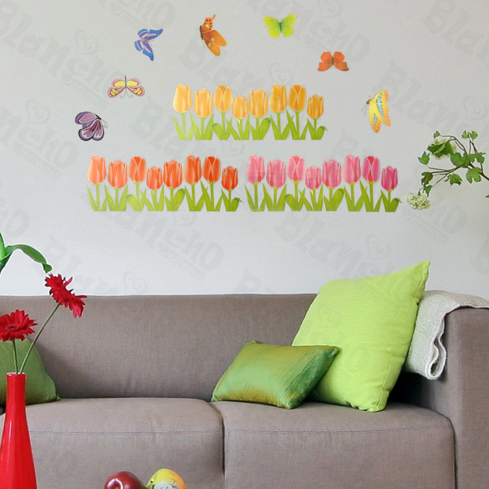 Best Home Decor Wall Sticker Tulip