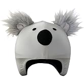 COOLCASC&reg; Animals Ski Helmet Cover &ndash; Fun &amp; Protective Helmet Accessory for Skiing &amp; Snowboarding &ndash; One Size Fits All