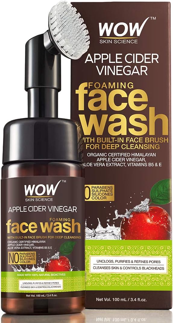 wow foaming face wash
