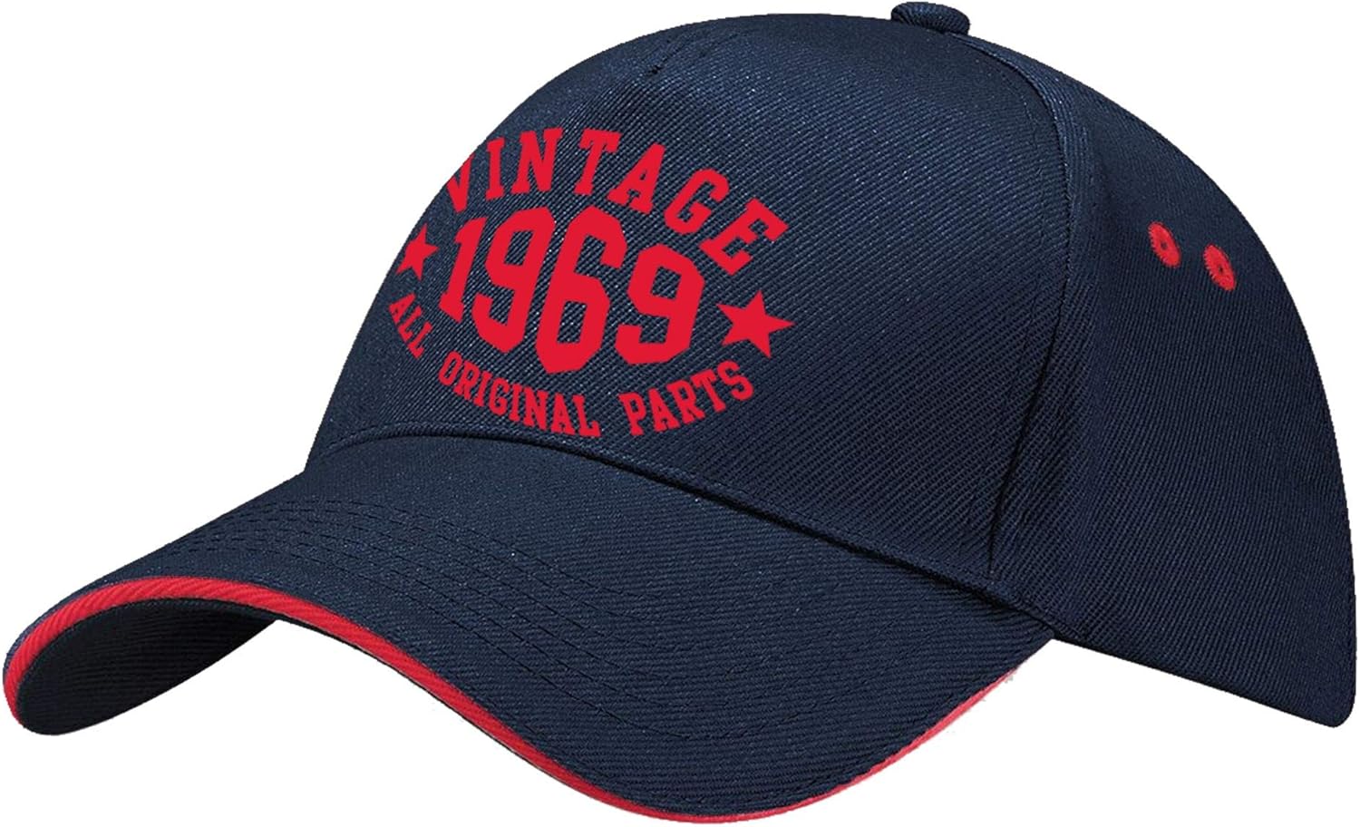 UK Printwear Vintage Birthday Years Baseball Cap Birthday Gift for
