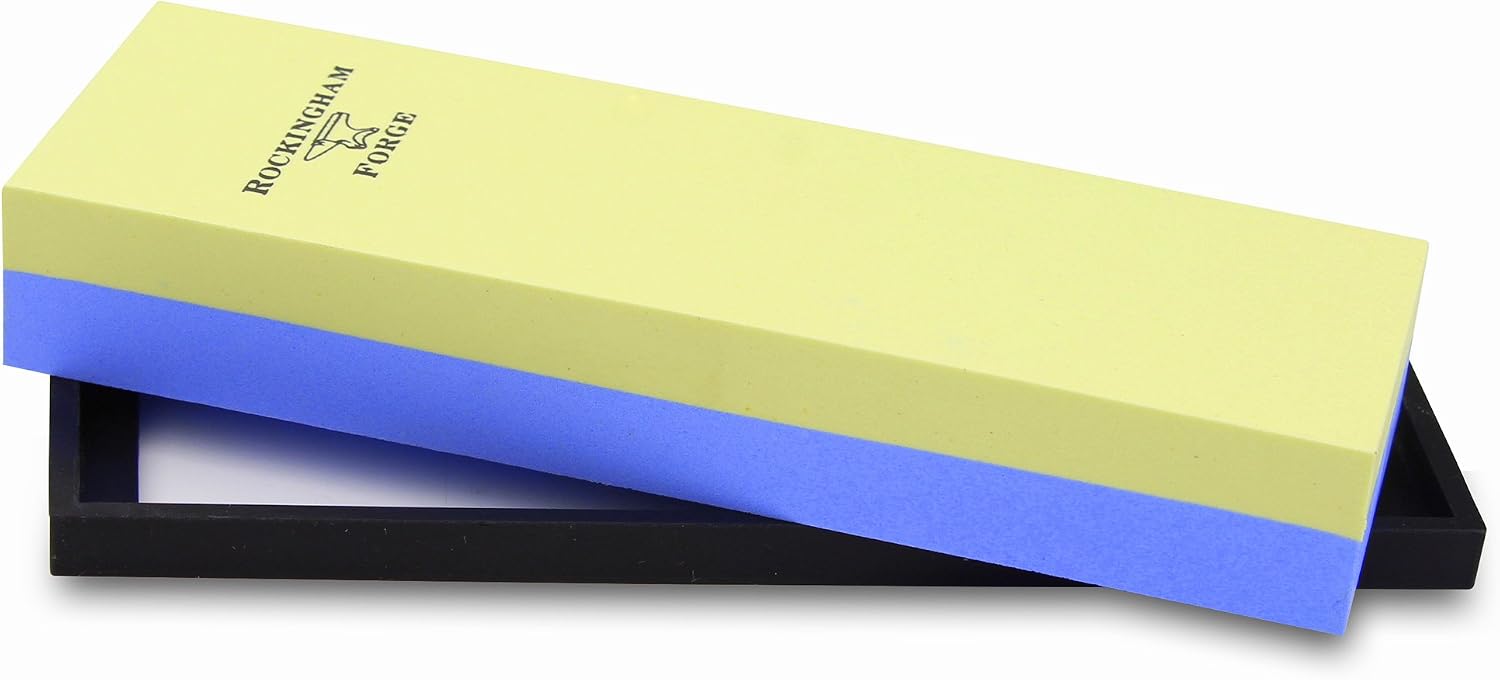 Rockingham Forge Ceramic Combination Whetstone 2-in-1 Coarse/Medium 400/1000 Grit - Image 4