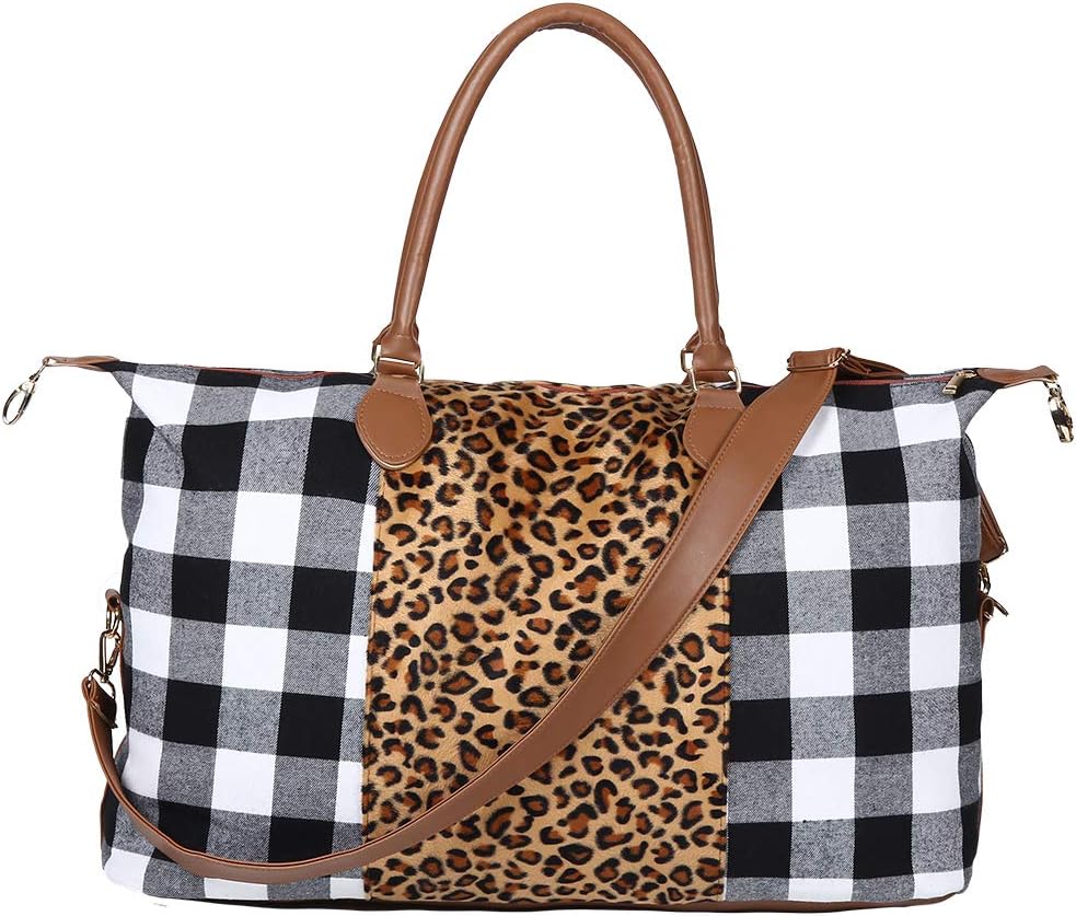 buffalo plaid weekender