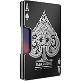 Freja Svendsen Engraved Aluminum Wallet for Men - Slim Money Clip & Card Holder with Engraved Finish. Enhanced RFID Blocking, Compact, Unique & Minimalist Wallets