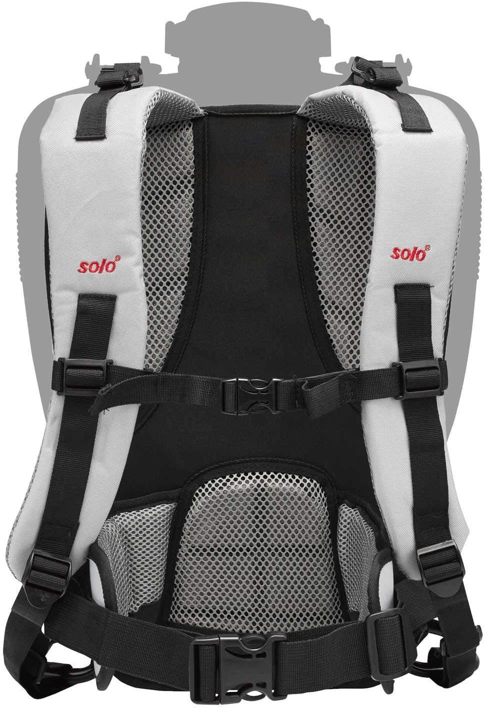 Solo 49599 - Sistema de respaldo para sistema de mochila, gris, 51 x 31 x 8 cm