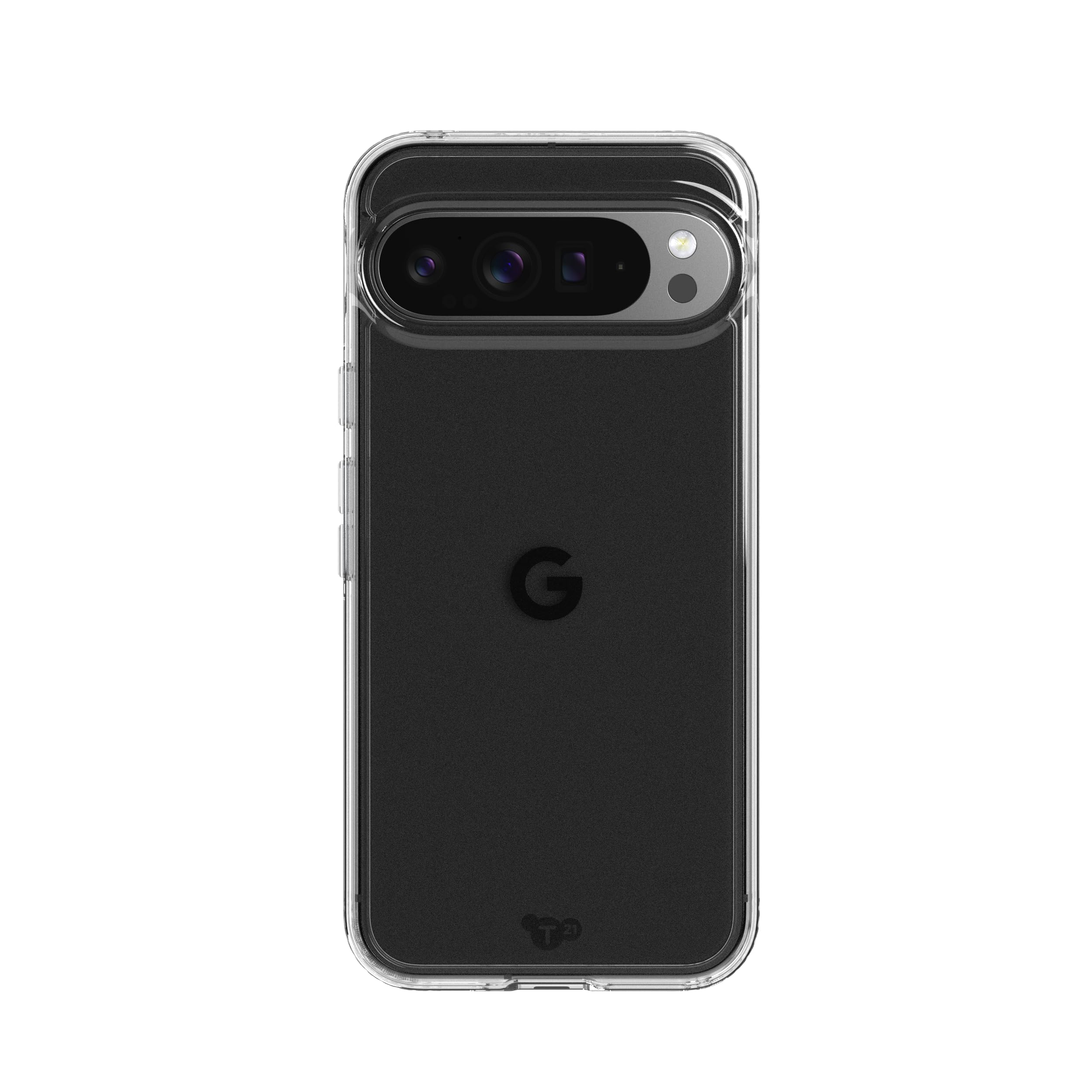 Tech21 EvoClear Case for Google Pixel 9 Pro XL - Impact Protection - Anti-Yellowing - Clear Case