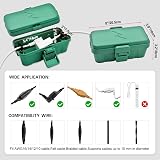 Hrensaw Outdoor Waterproof Electrical Box 8x3.9x3.2 in IP54 Green view 2