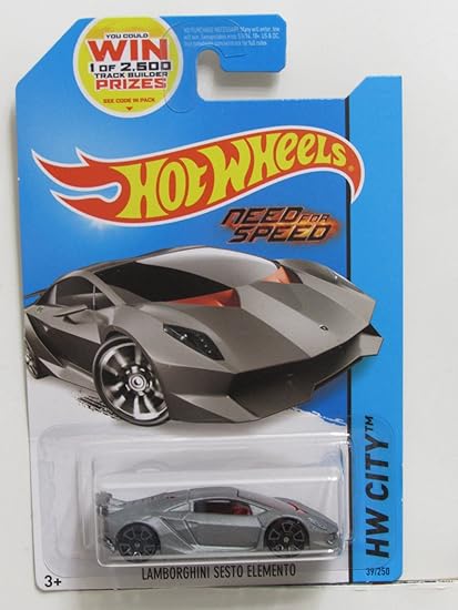 hot wheels lamborghini sesto elemento need for speed