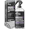 Screen Cleaner Spray and Wipe Kit - Professional Smart Tv, Car Flat LCD, Phone, Computer, Monitor, Laptop & MacBook Cleaning Set, 16oz