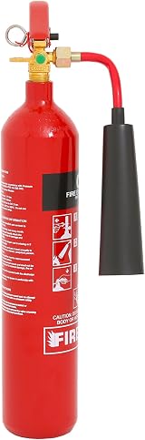 Firechief FXC2S CO2 Fire Extinguisher 2kg Red Steel XTR Fire Safety view 3