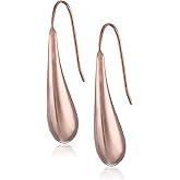 Amazon Collection Sterling Silver Teardrop Earrings