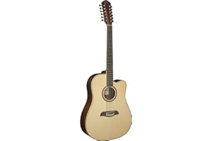 Oscar Schmidt OD312CE-A-U 12-String Acoustic Electric Guitar. Natural