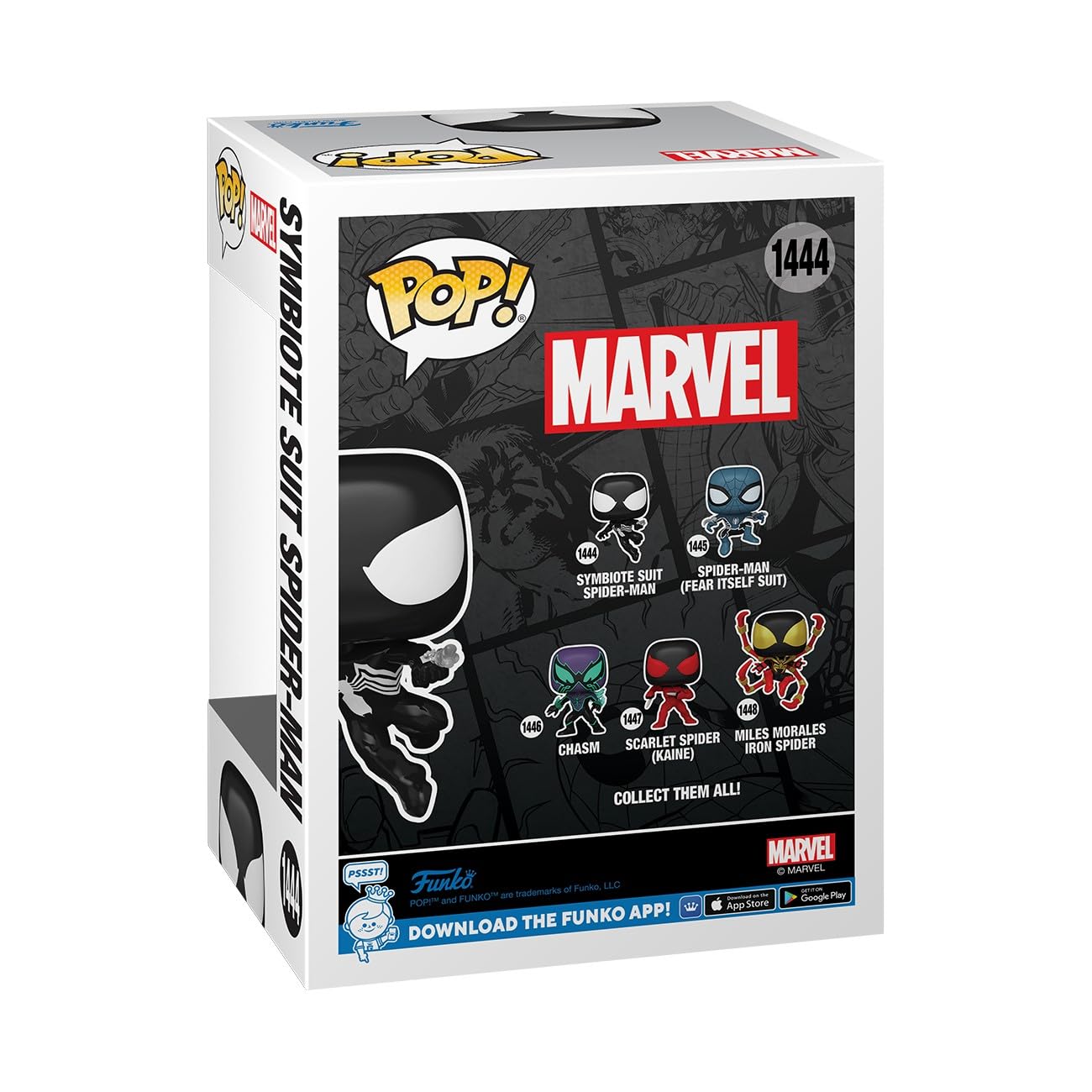Funko Pop Marvel: Spider-Man Comics - Symbiote - Marvel Comics - Collectable Vinyl Figure - Gift Idea - Official Merchandise - Toys for Kids & Adults - Superheroes Fans