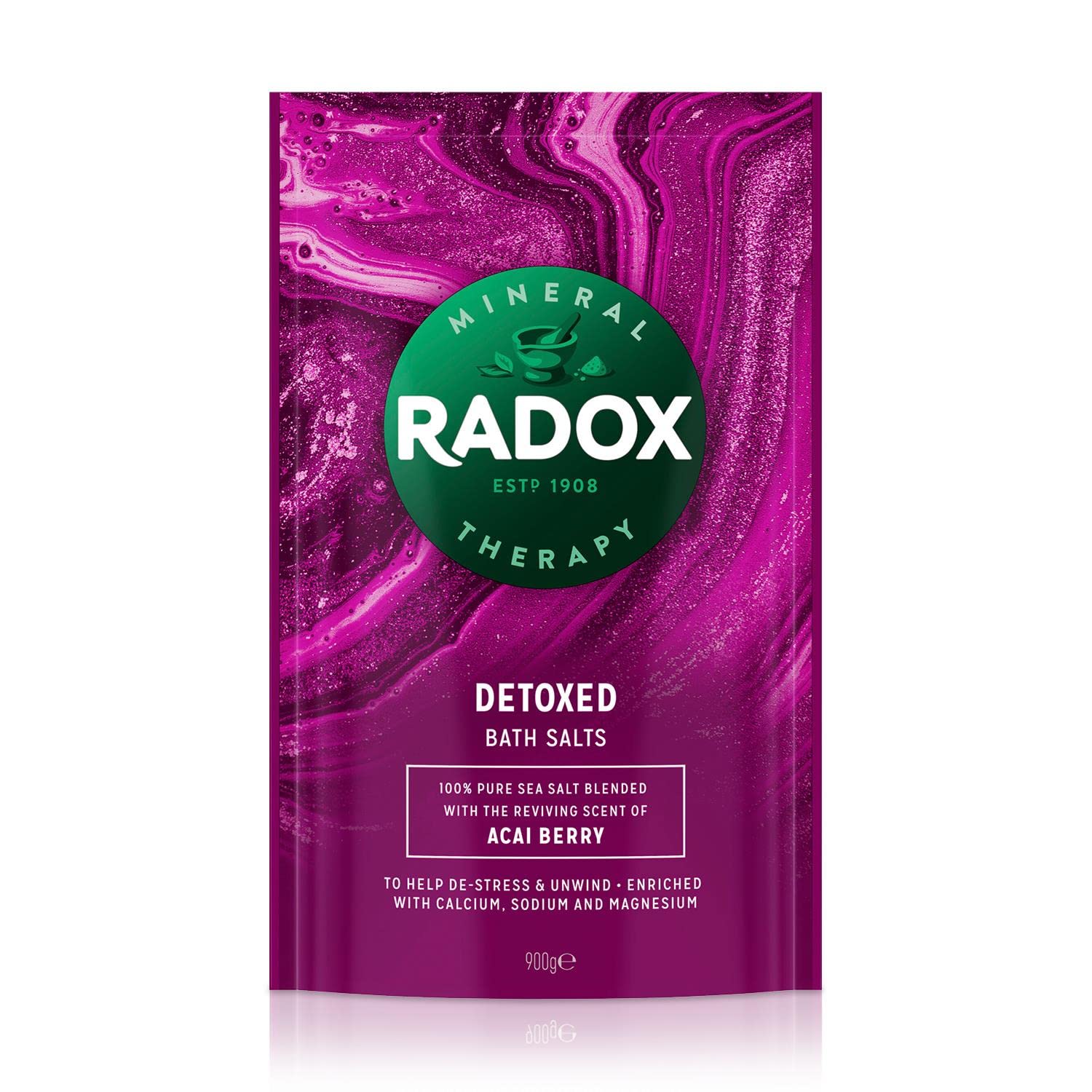 Radox Bath Salts Detoxed Bath Therapy, 900g