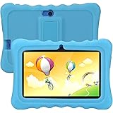 Tagital T7K Plus Kids Tablet, 7 inch Display, Kids Mode Pre-Installed, with WiFi and Camera and Games, HD Kids Edition (Blue)
