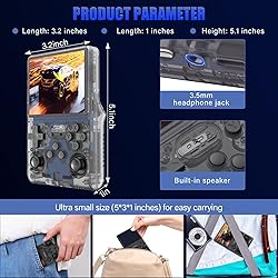 30000 Games in 1Handheld Game Console,3.5-Inch IPS
