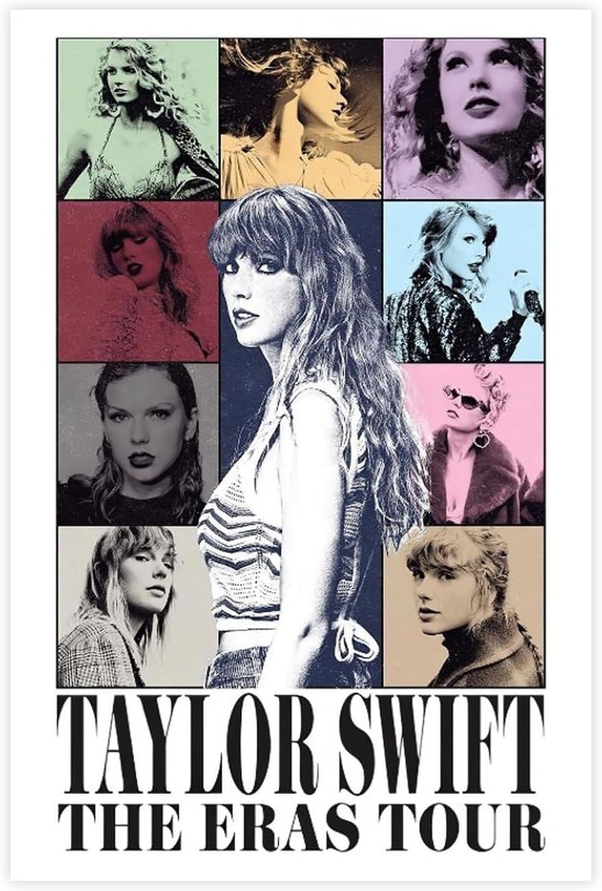 Wall Décor - YANSHENG Music Poster Taylor Poster Swift Canvas Poster Unframe:12x18inch(30x45cm)