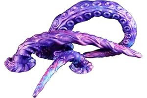 9'' Tentacle Dildo Anal Sex Toys, Monster Long Anal Dildos for G Spot & P Spot Stimulation, Silicone Octopus Dildo Fantasy Di