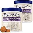 PetLab Co. Allergy & Immune Probiotics for Dogs, Support Seasonal Allergies, Gut & Digestive Health - Pork Flavor - 30 Soft Chews - Pack of 2
