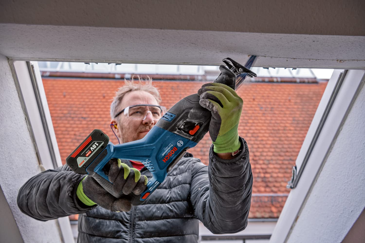 Bosch Professional 18V System BITURBO Akku Säbelsäge GSA 18V-28 (inkl. L-BOXX, ohne Akku/Ladegerät) 4