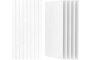 DrKlang 6 Pack Acoustic Panels, 47.2" x 23.6" Decorative Absorbing Panels, Wall and Ceiling Acoustical Treatment Panels for H