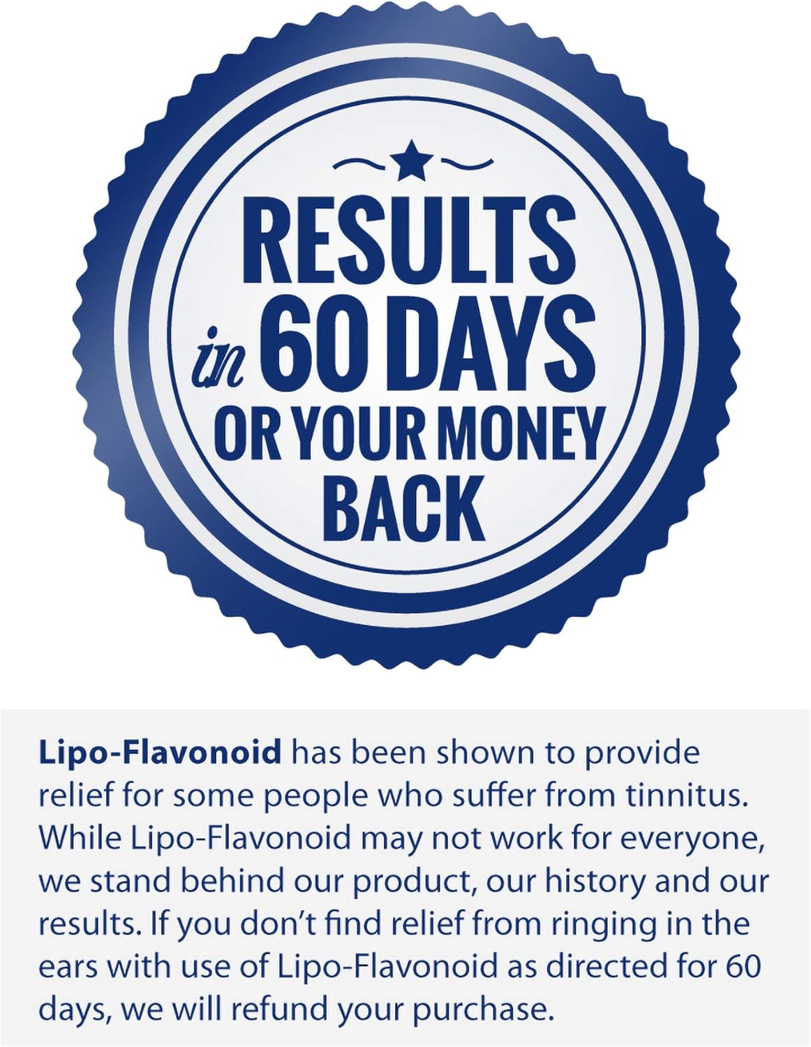 Lipo-Flavonoid Plus Ear Health Supplement | 500 Caplets | #1 ENT Doctor Recommended for Ear Ringing | Most Effective Over the Counter Tinnitus Treatment: Health & Personal Care