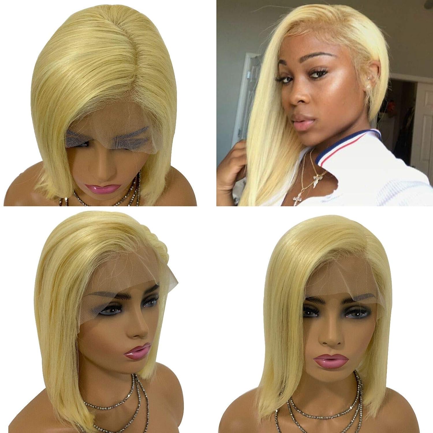Blonde Lace Front Wigs Human Hair Amazon