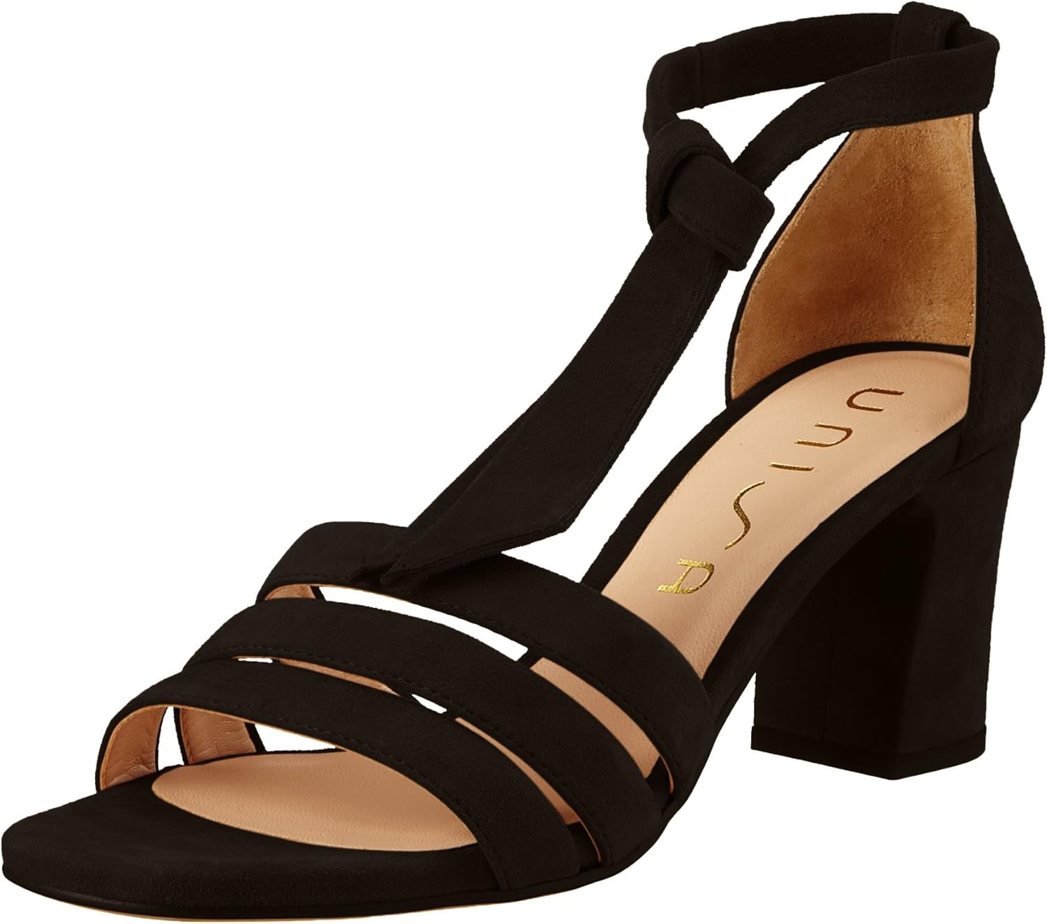 Amazon.com | ALDO Women's Nandra Dress Sandal, Black Leather, 5 B US | Heeled Sandals | Aldo 