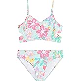 Kanu Surf Girls Coral Reef Beach Sport Wrap Around Bikini 2-Piece Swimsuit