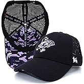 Nudge Printing Collegiate Performance Hat with Adustable Snap Closure