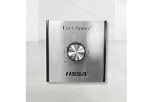 FICBXRA Speed Controller with On-Off Switch, 120 VAC 15 Amp Motor Variable Speed Controller for Ventilation Fans