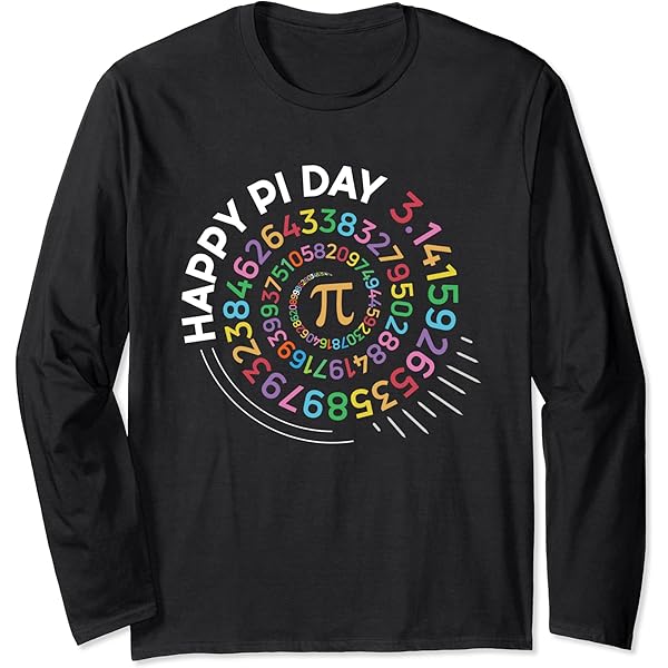 トップス pi Amazon.com: PI DAY SPIRAL Shirt 3.14159 Women Kids Men Math