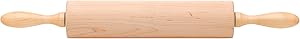 Ateco 12275 Professional Rolling Pin, 12-Inch Barrel, Made of Solid Rock Maple, Made in the USA