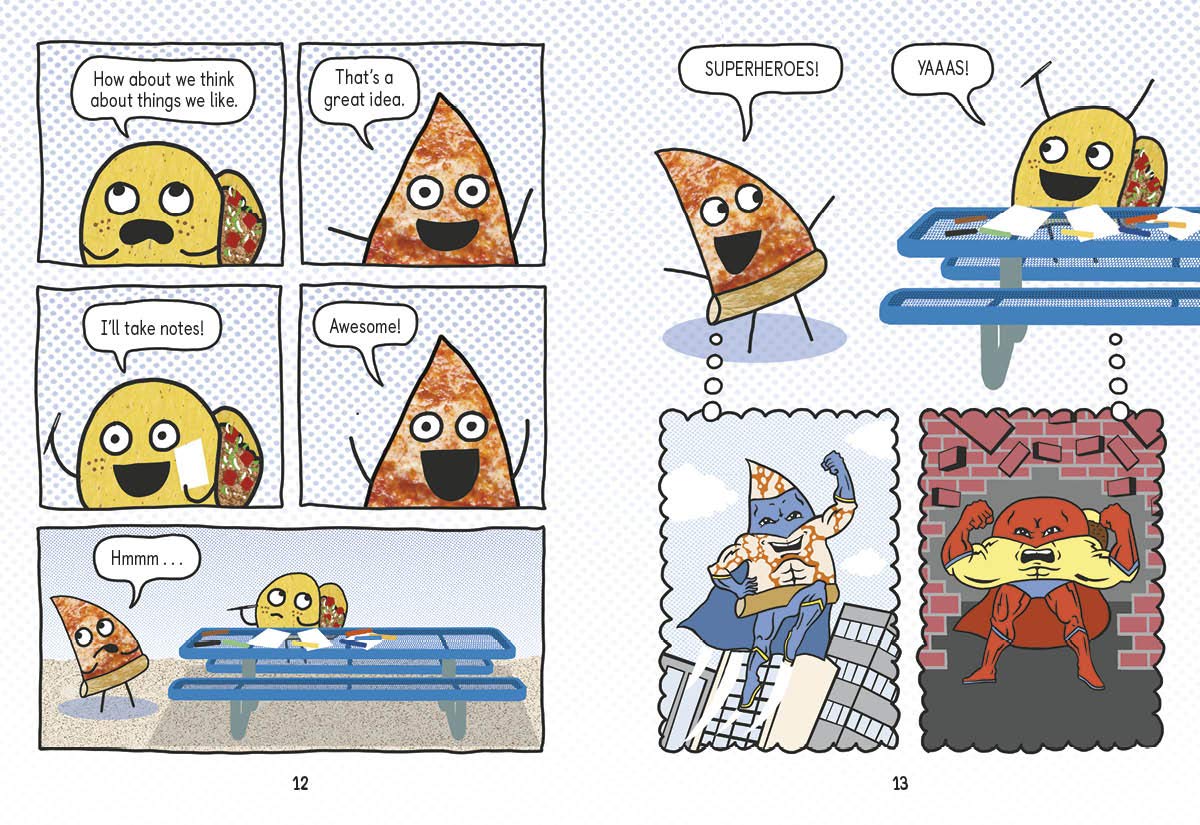 Pizza and Taco: Super-Awesome Comic!: (A Graphic Novel) Pizza and Taco: Super-Awesome Comic!: (A Graphic Novel) Hardcover Kindle Audible Audiobook