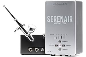 Gaahleri Airbrush Kit, Ambition Series GTS-06, Airbrush & Air Compressor with Air Control