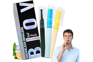 BIOVIKOTING Nicotine Free Inhaler 3 Pack, Convenient Air Flavored Device, Created with Natural Plant Ingredients, Help Build Good Habits, Multi-Flavor