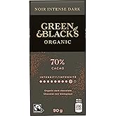 GREEN & BLACKS Organic 70% Dark Chocolate, 90 GR