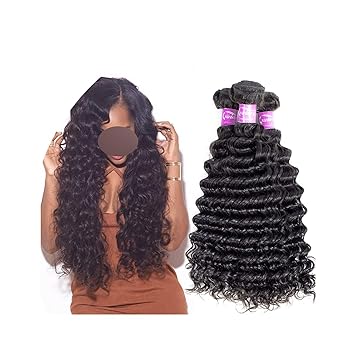 Amazon Com Hair Peruvian Deep Wave Bundles Deal Can Buy 1 3 4