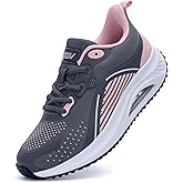 GyeBea Womens Walking Shoes Arch Support Plantar Fasciitis Shoes Orthotic Tennis Sneakers for Pain Relief