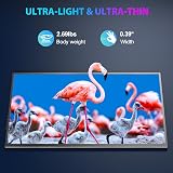COOLHOOD 18.5 Inch Portable Monitor 120Hz FHD USB-C HDR HDMI IPS view 4