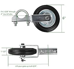 Mofeez Gate Wheel for Metal Swing Gate with