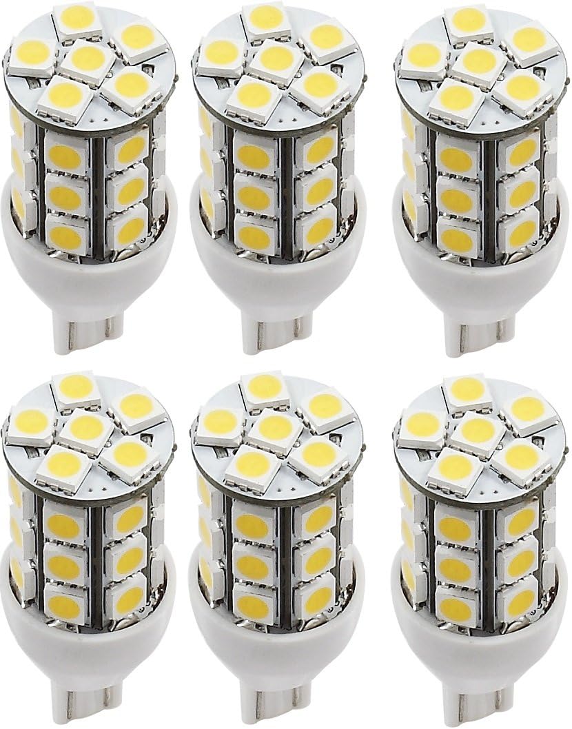 Green Value 6 x LED 25003V-06 921 Base Tower LED Replacement Bulb 250 LUM 8-30v Warm White