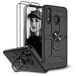 Jeylly Case for Galaxy A20/A50 with Tempered Glass