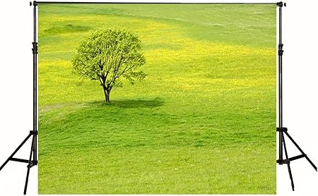Amazon 7 X 5ftフリー写真背景グリーンの草原写真背景写真スタジオ小道具折りたたみ洗濯可能 バックペーパー 背景布 通販