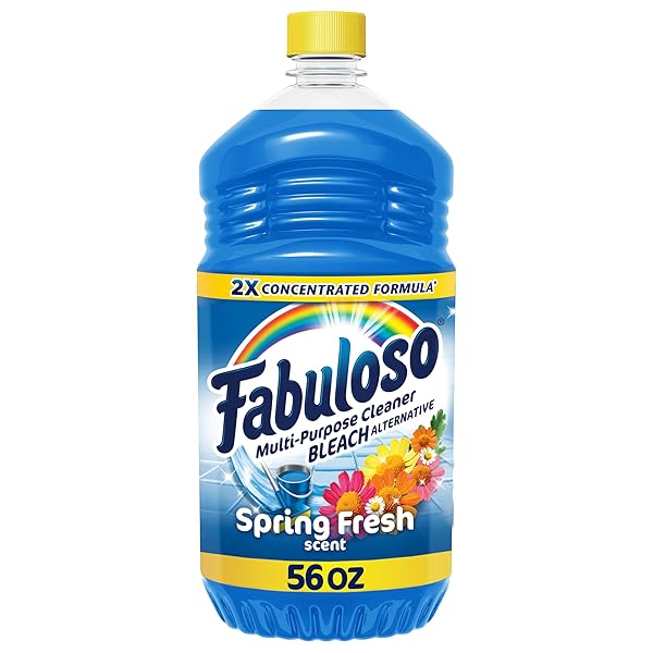 FABULOSO MULTI-PURPOSE CLEANER, 2X CONCENTRATED FORMULA, SPRING FRESH SCENT, 56 OZ