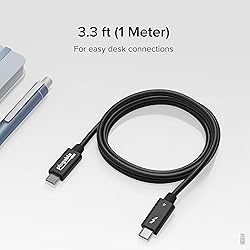 Plugable Thunderbolt 4 Cable with 240W