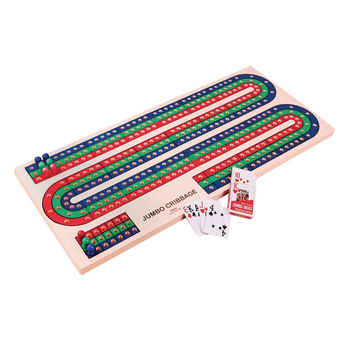 Amazon Com S S Worldwide Jumbo Foam Cribbage Board Industrial Scientific