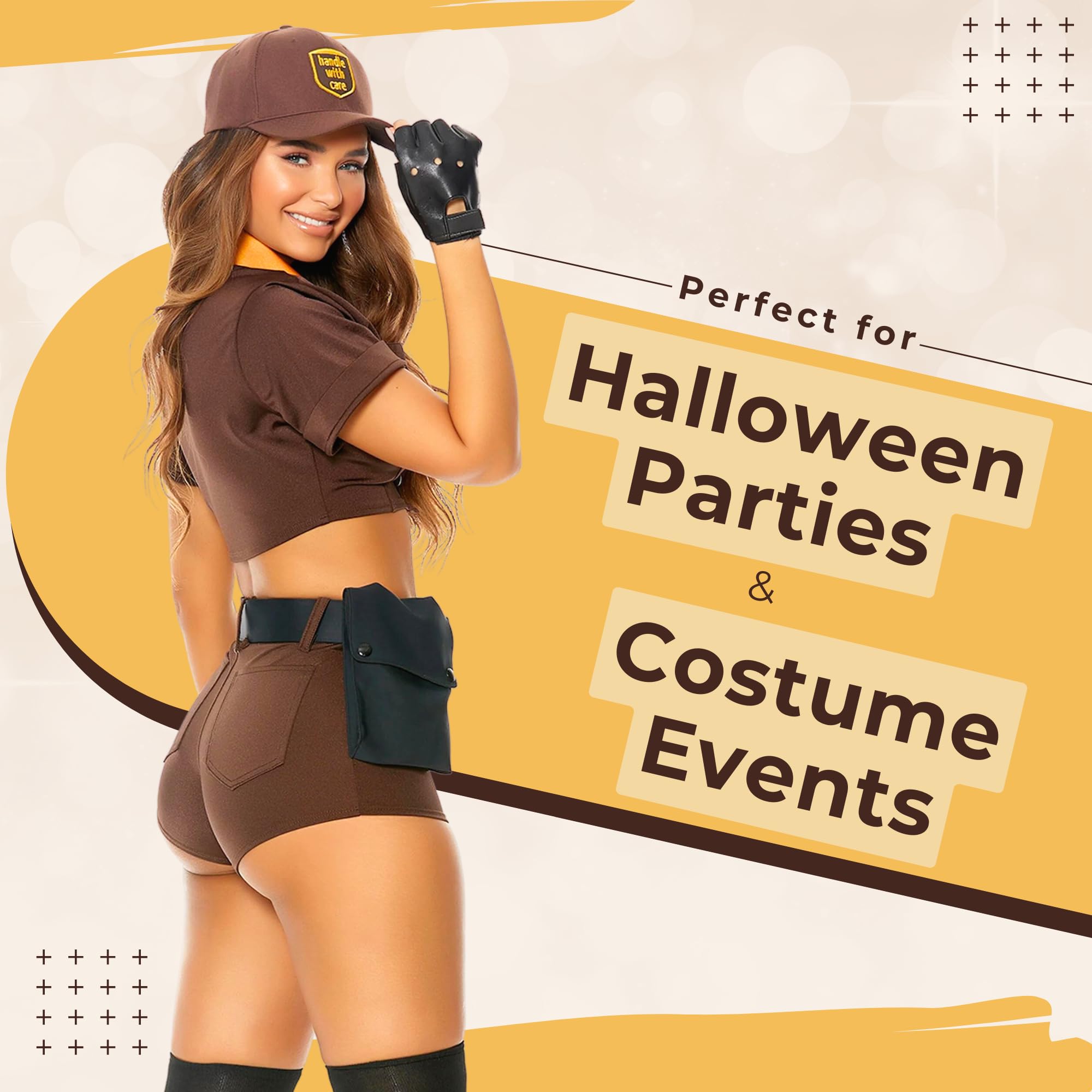 Forplay womens Precious Cargo Postal Delivery Costume