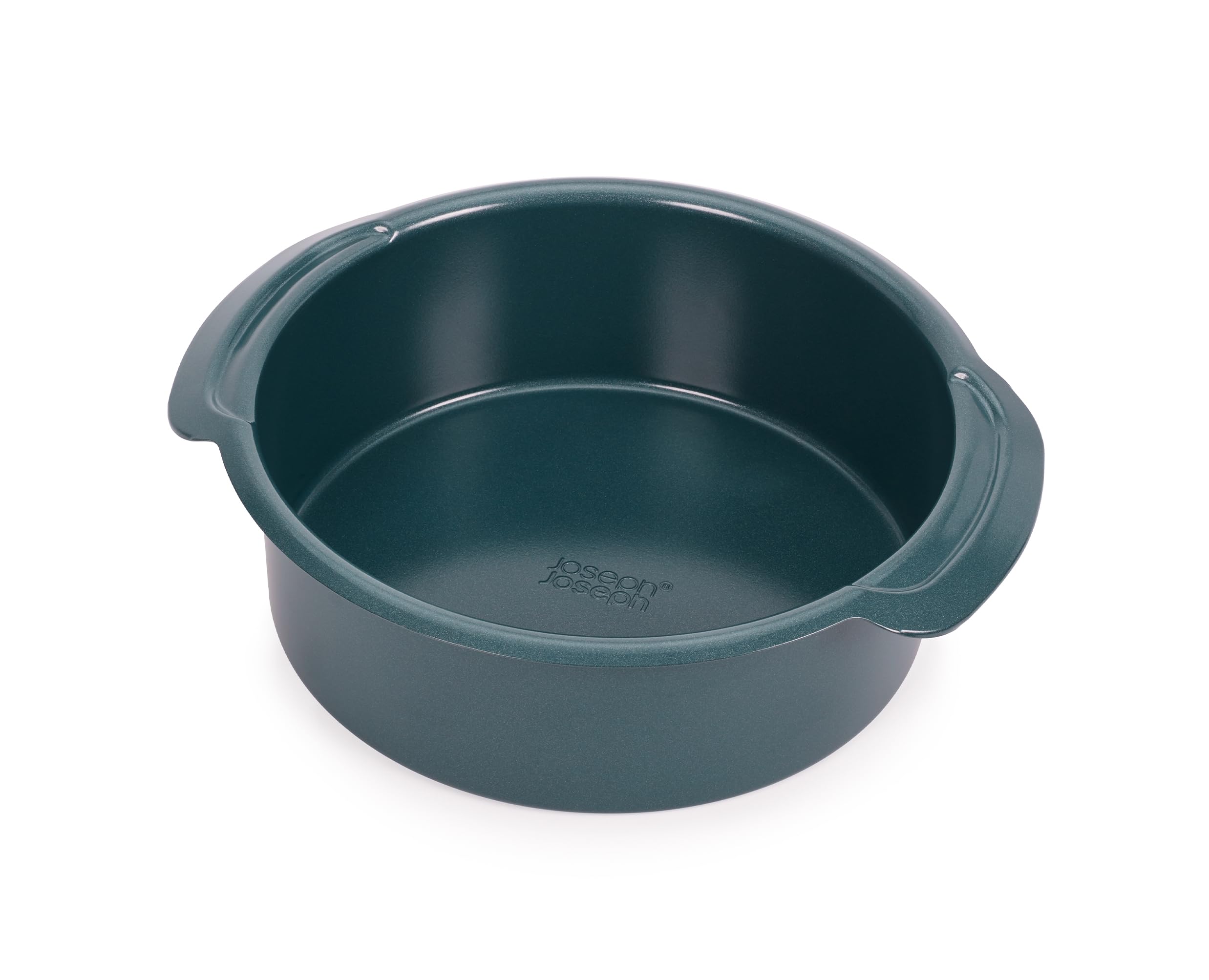 Joseph Joseph Nest™ Bake Non-Stick Round Cake Tin, 23cm, Carbon Steel, Easy-Pull Handles, Stackable, Space-Saving Design, 10-Year Guarantee