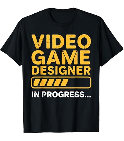 Future Video Game Designer for Kids, Game Developer T-Shirt : Clothing, Shoes & Jewelry