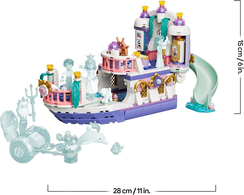 Disney Princess Arielles Königliches Hochzeitsboot 43299